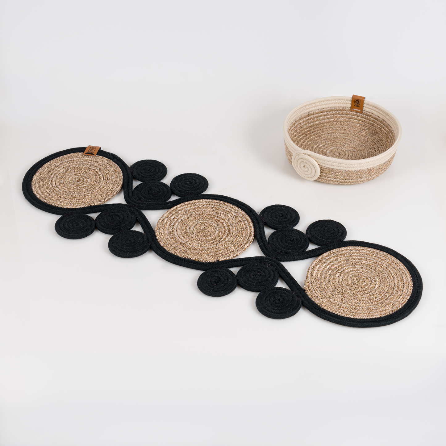 Ensemble décoratif en fils tressés Alias