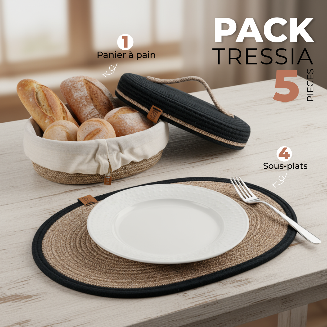Set de Table en Fil Tressé Tressia