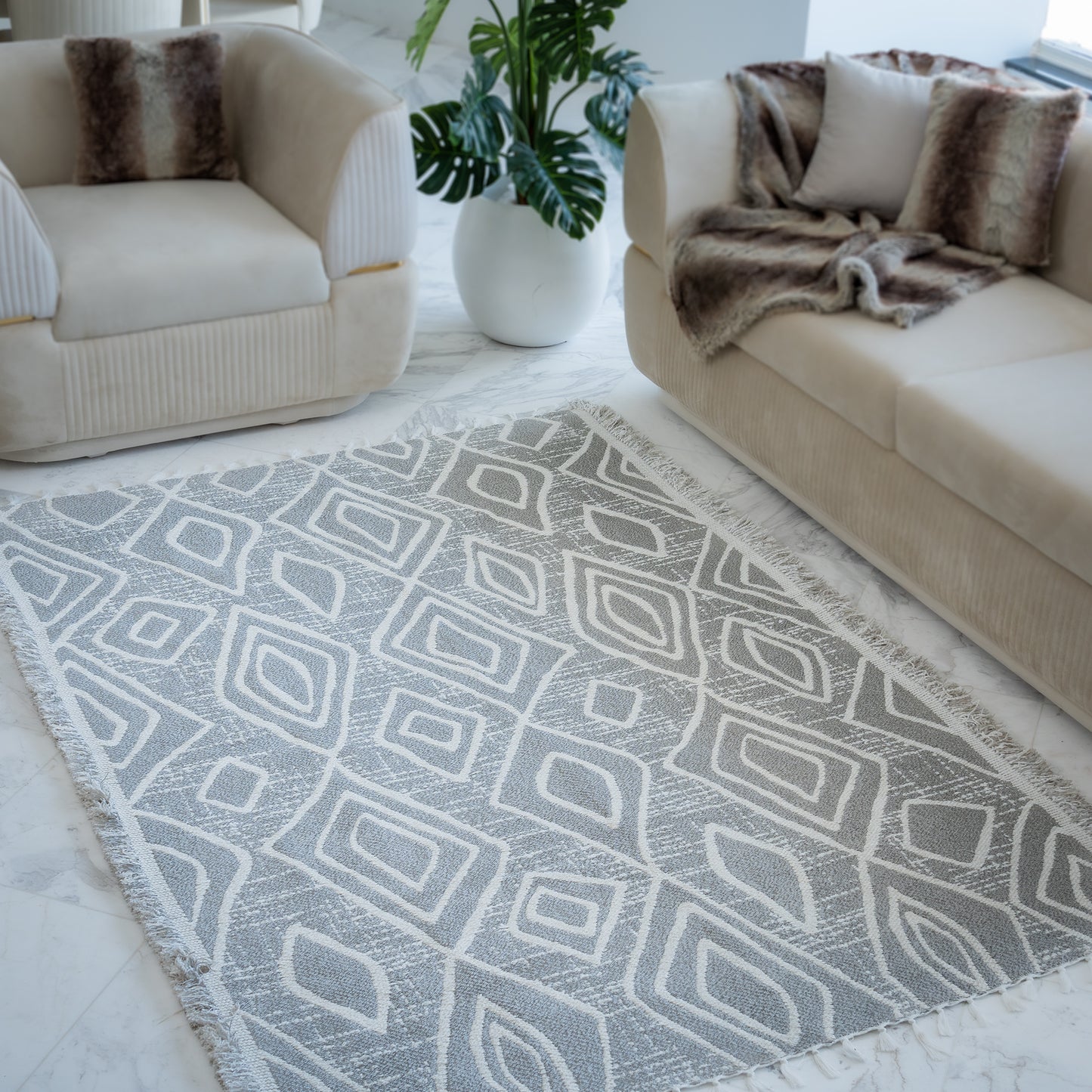 Tapis Margoum Rhombus