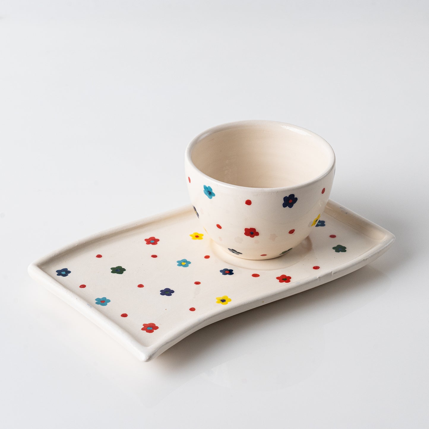 Tasse et Sous Tasse Printemps de l'âme
