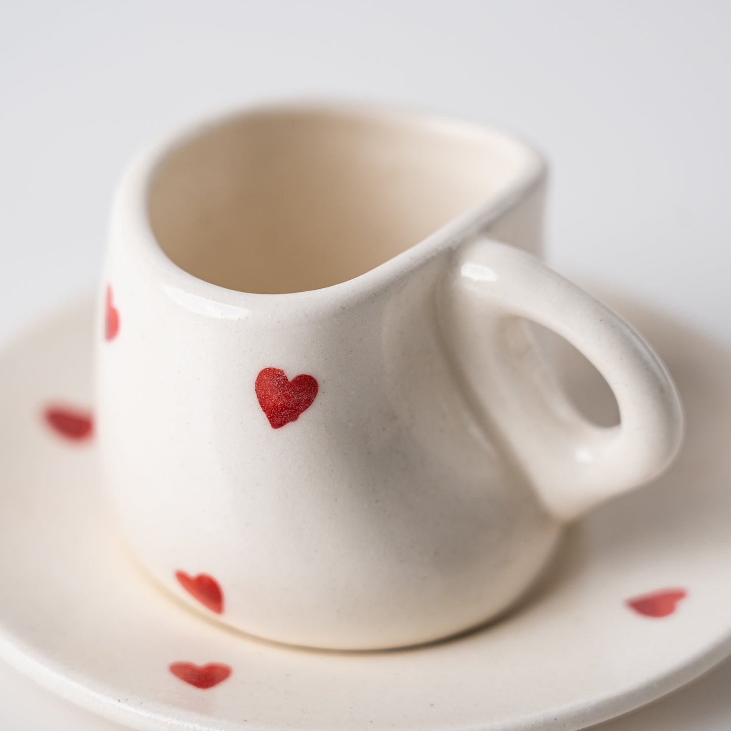 Tasse et Sous Tasse en Grés
