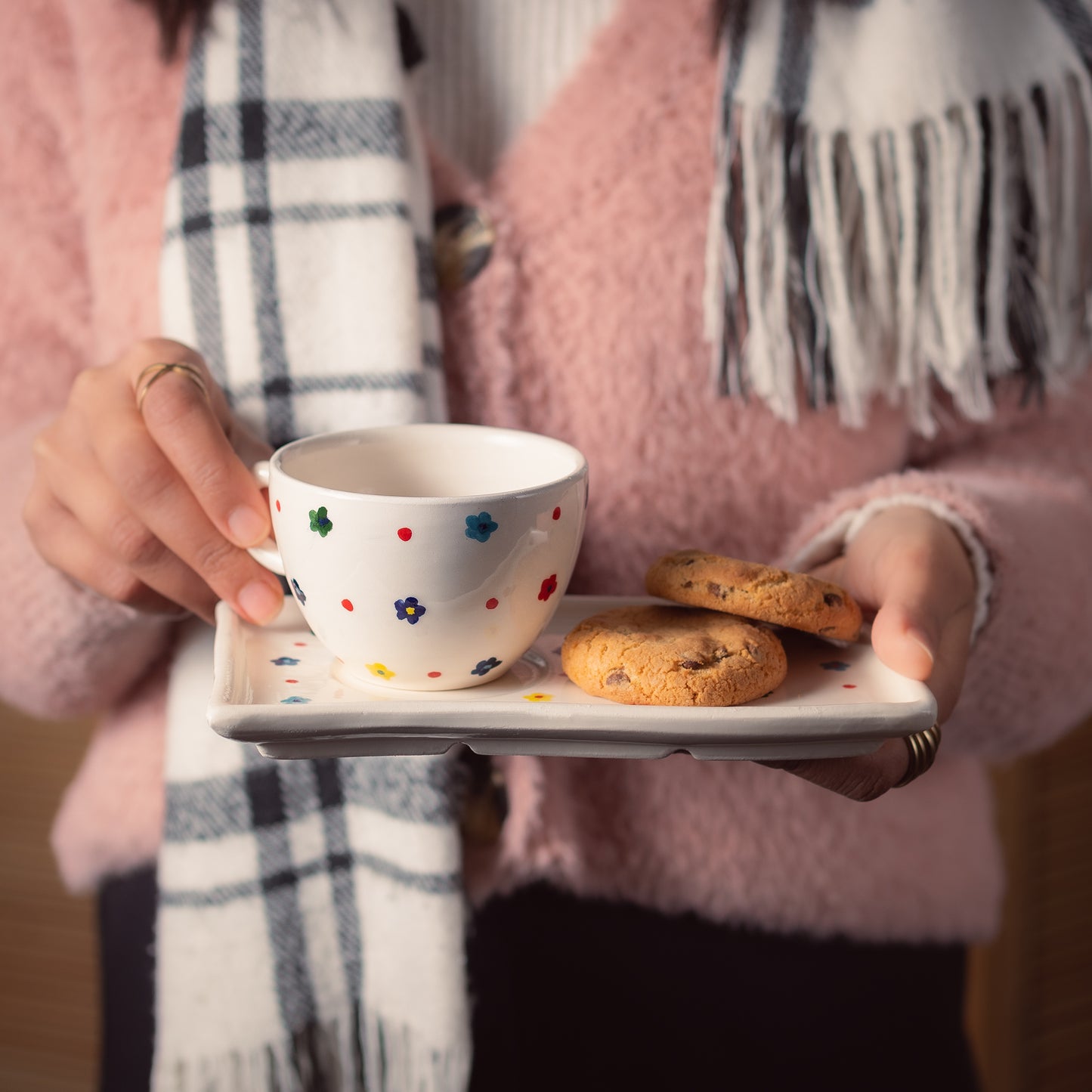 Tasse et Sous Tasse Printemps de l'âme