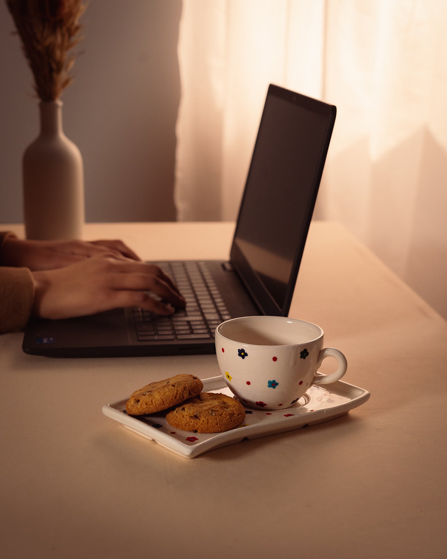 Tasse et Sous Tasse Printemps de l'âme