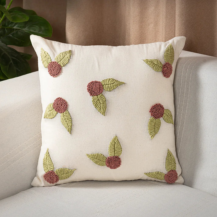 Housse de Coussin décoratif 3D - Hortensia