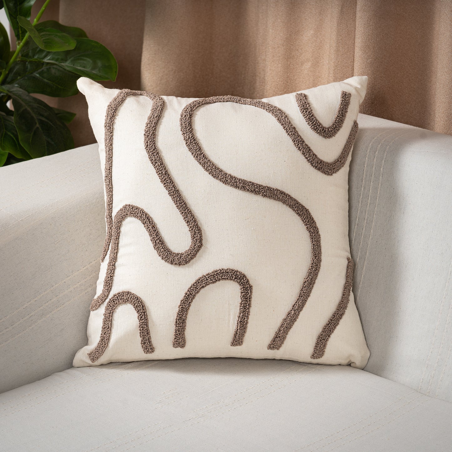 Housse de Coussin - Dinsky Beige