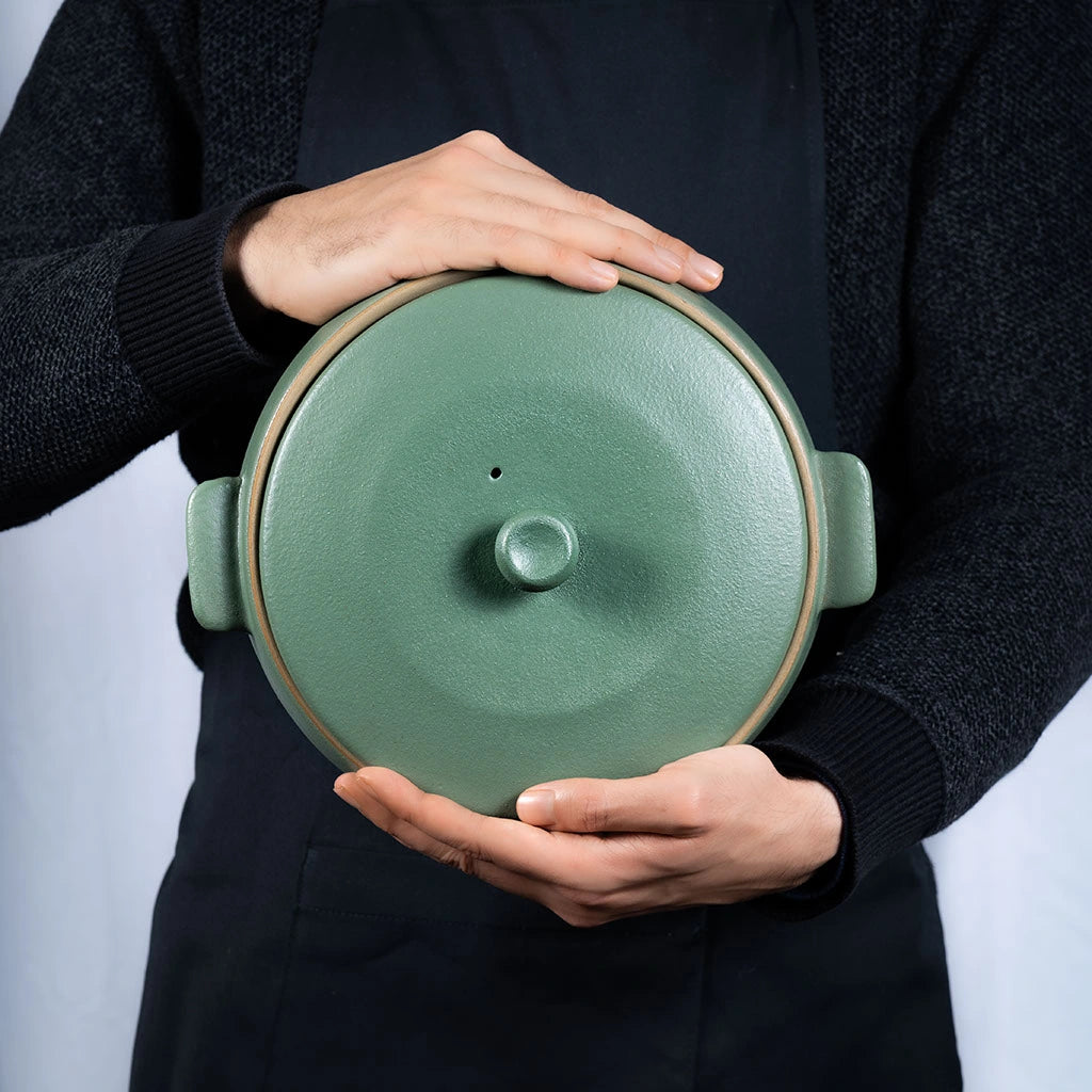 Service à Table en Grès Jade