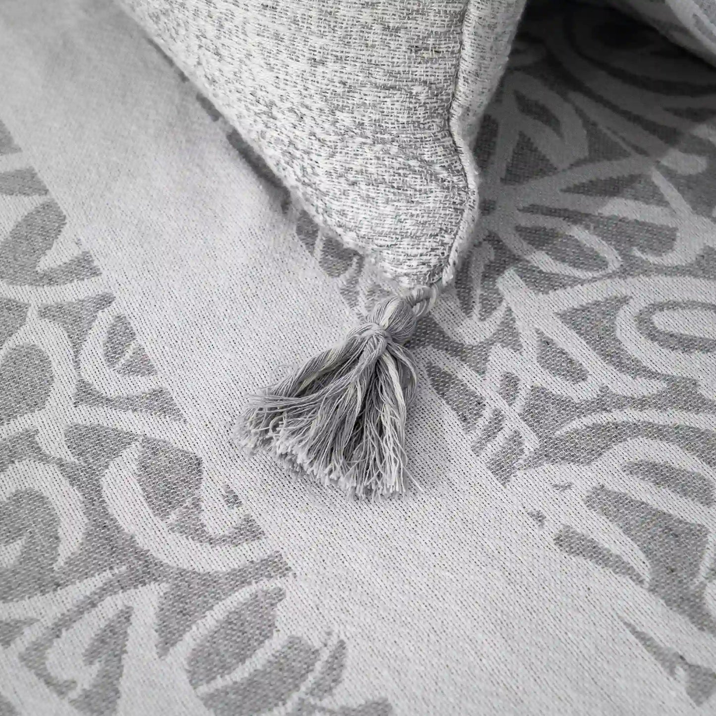 Parure de lit Design Calligraphie Avec 2 Housses de coussins