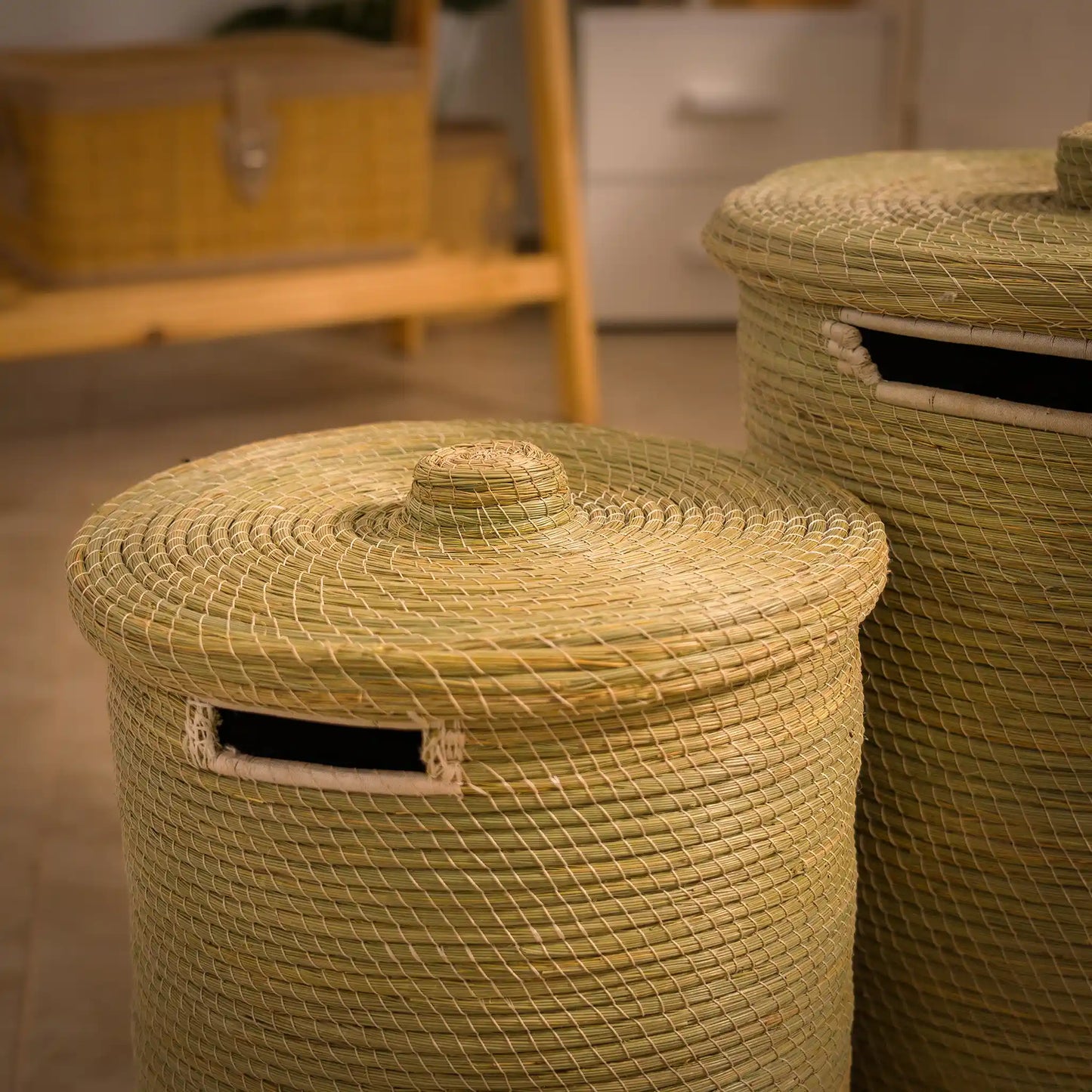 Série de 2 paniers a linge Halfa