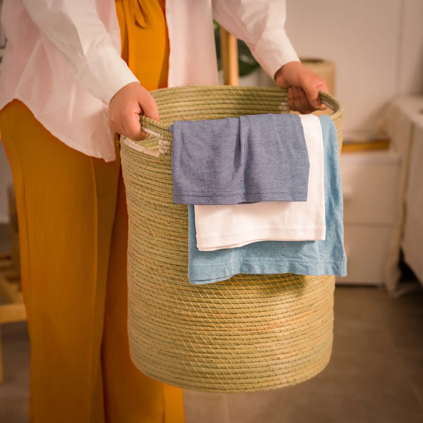 Série de 2 paniers a linge Halfa