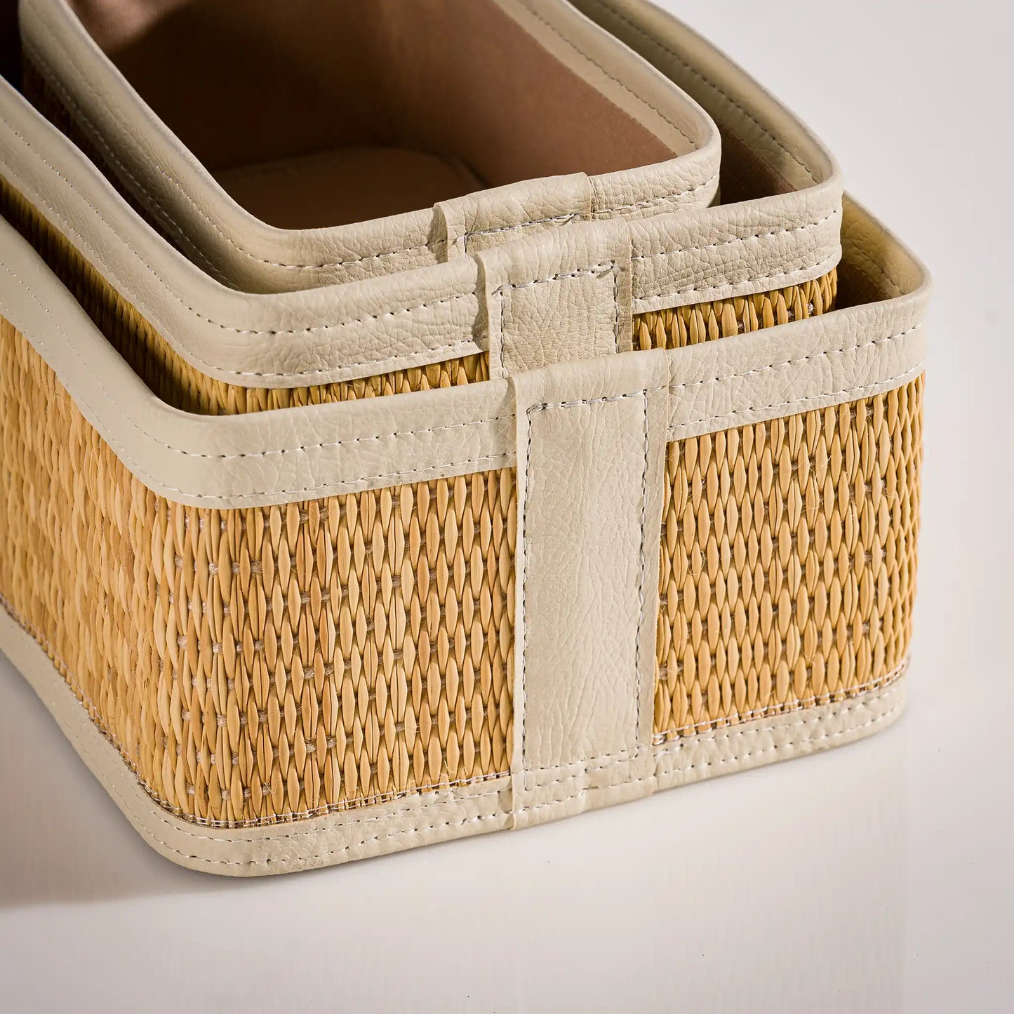 Serie de 3 Panier de rangement en smar