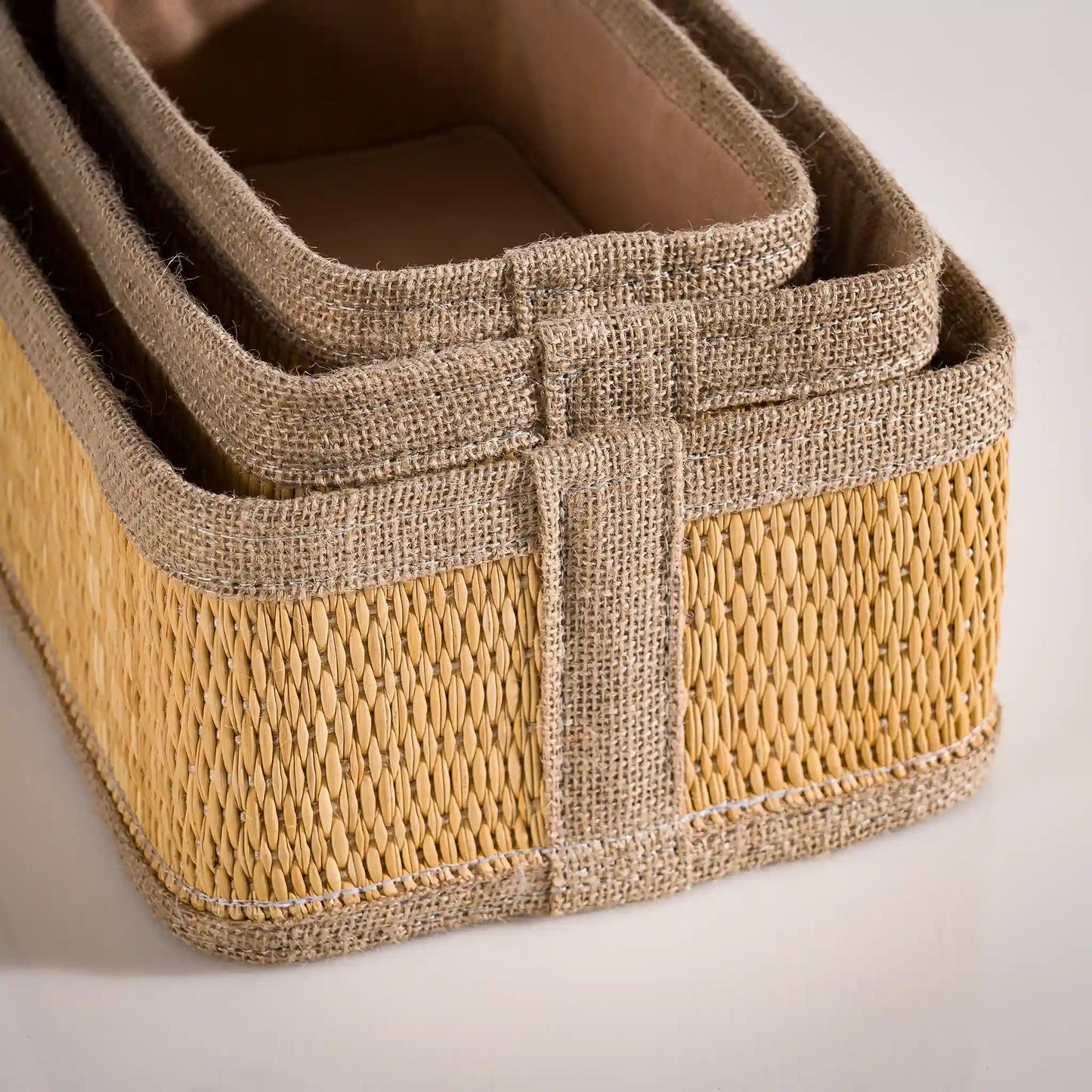 Paniers en smar (Toile de jute)