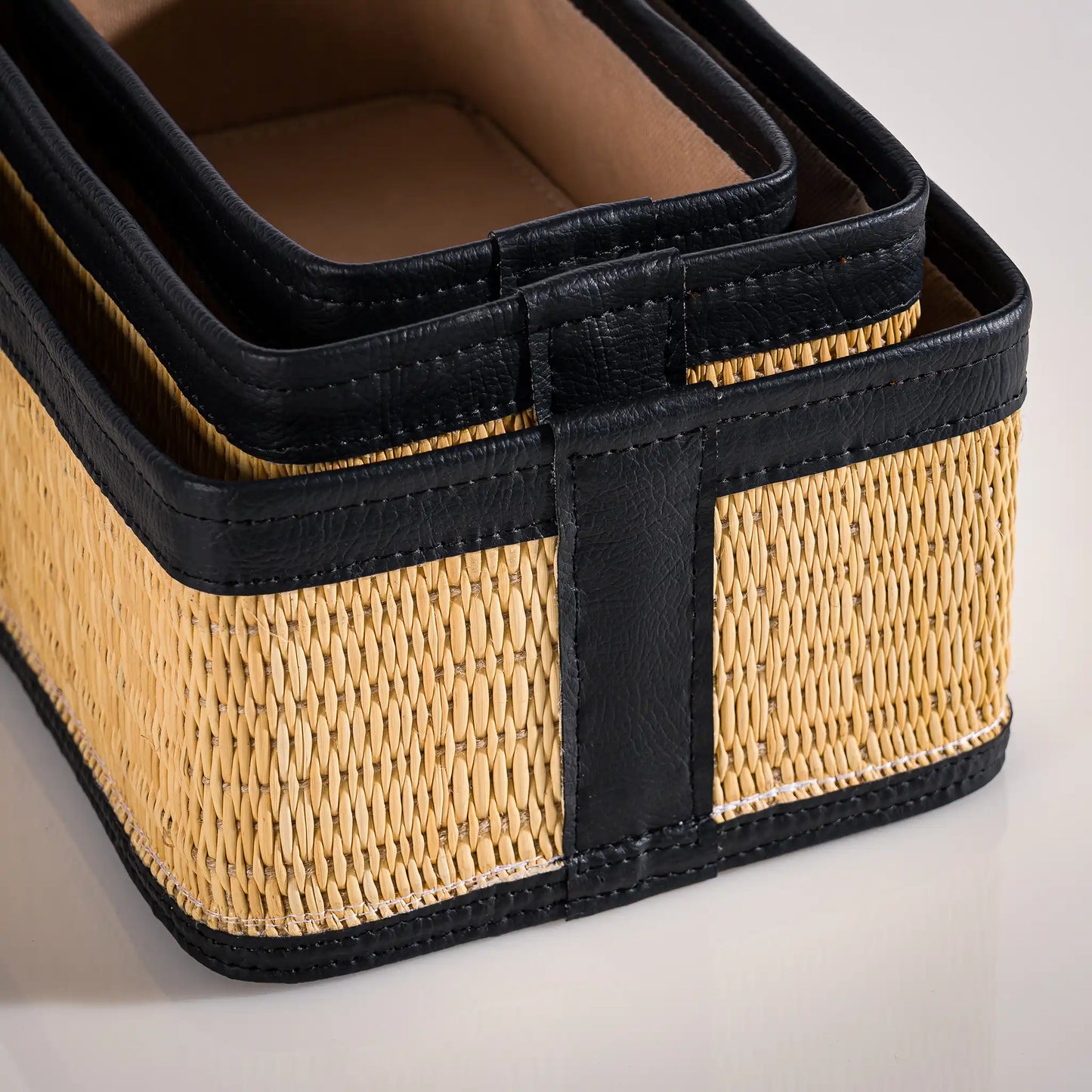 Serie de 3 Panier de rangement en smar