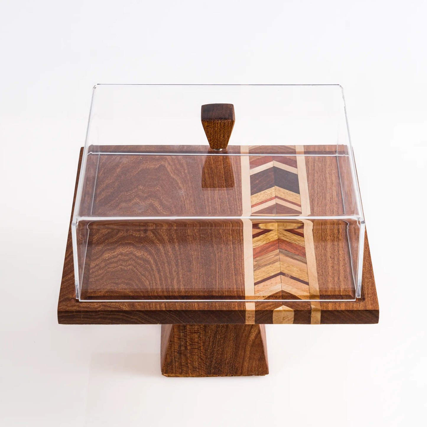 Présentoir en Bois & Plexiglas Olya