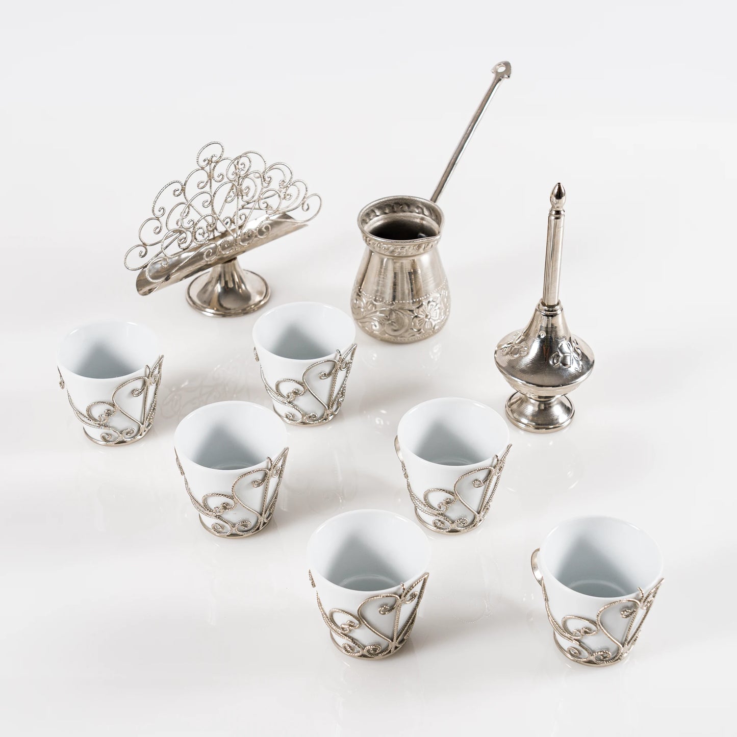 Service à Café en Cuivre