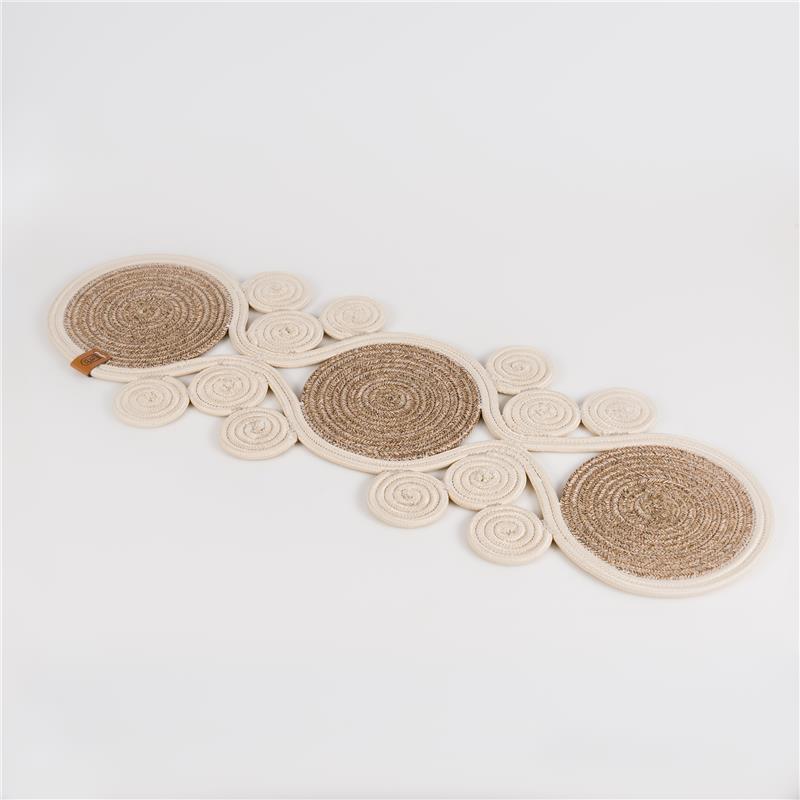 Ensemble décoratif en fils tressés Alias