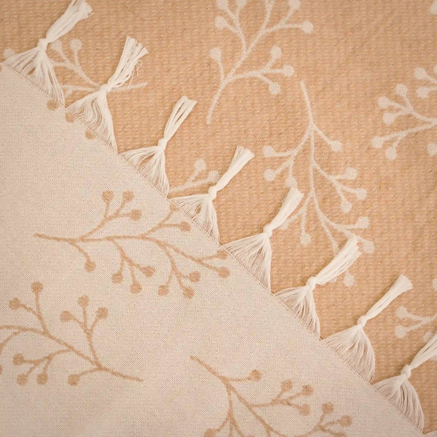 Parure de lit en coton Sakura avec deux housses de coussin