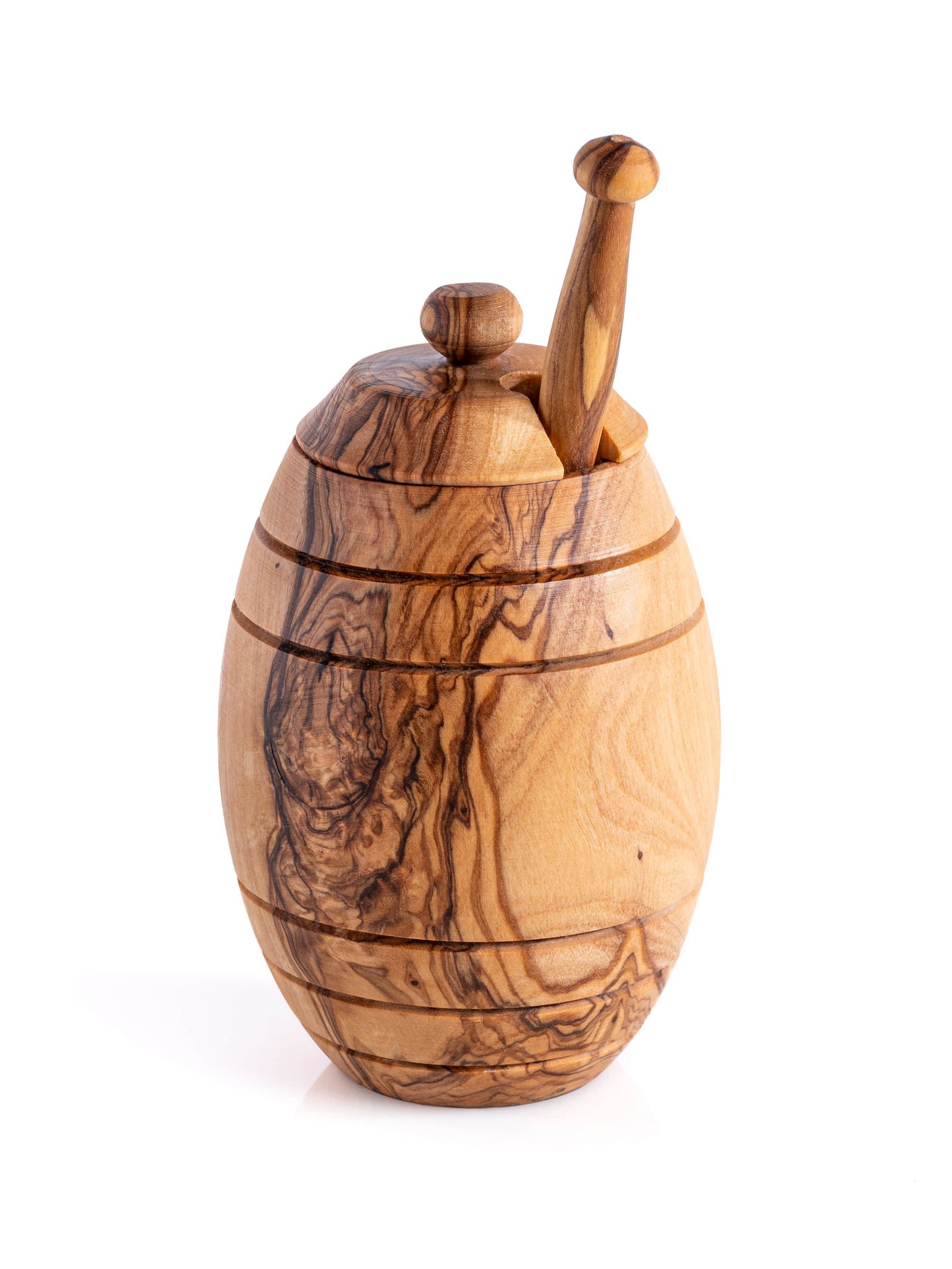 Honey Jar With Spoon -12x8 CM - Darido