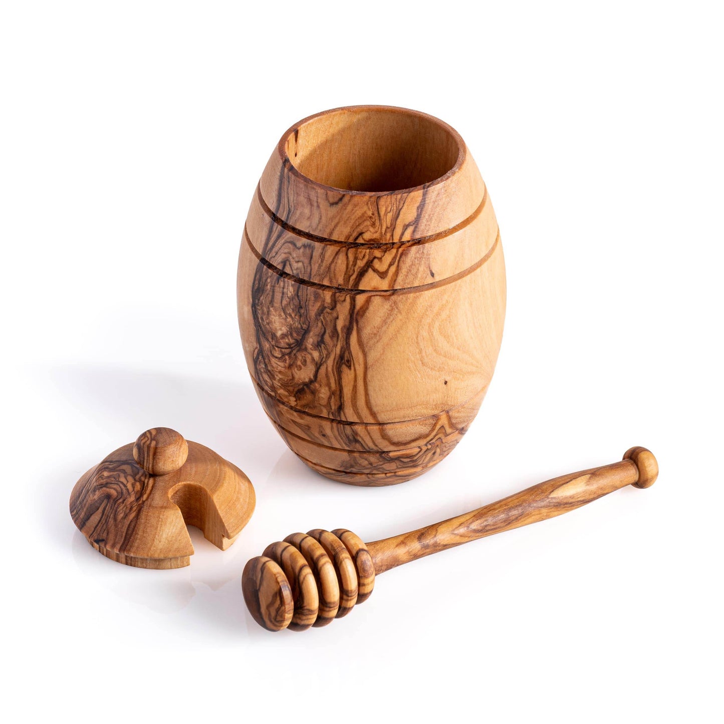 Honey Jar With Spoon -12x8 CM - Darido