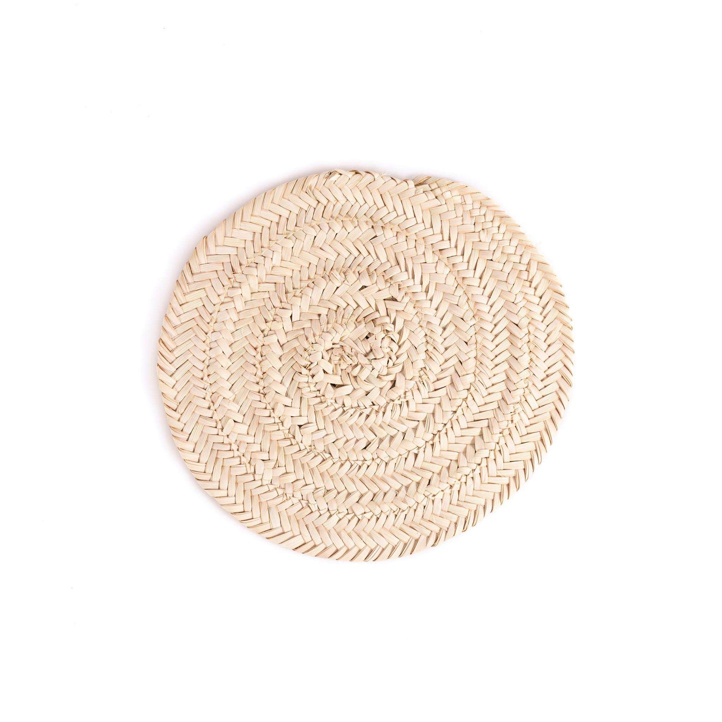 Darido Saaf Grass Woven Round trivet- 20 cm - Darido