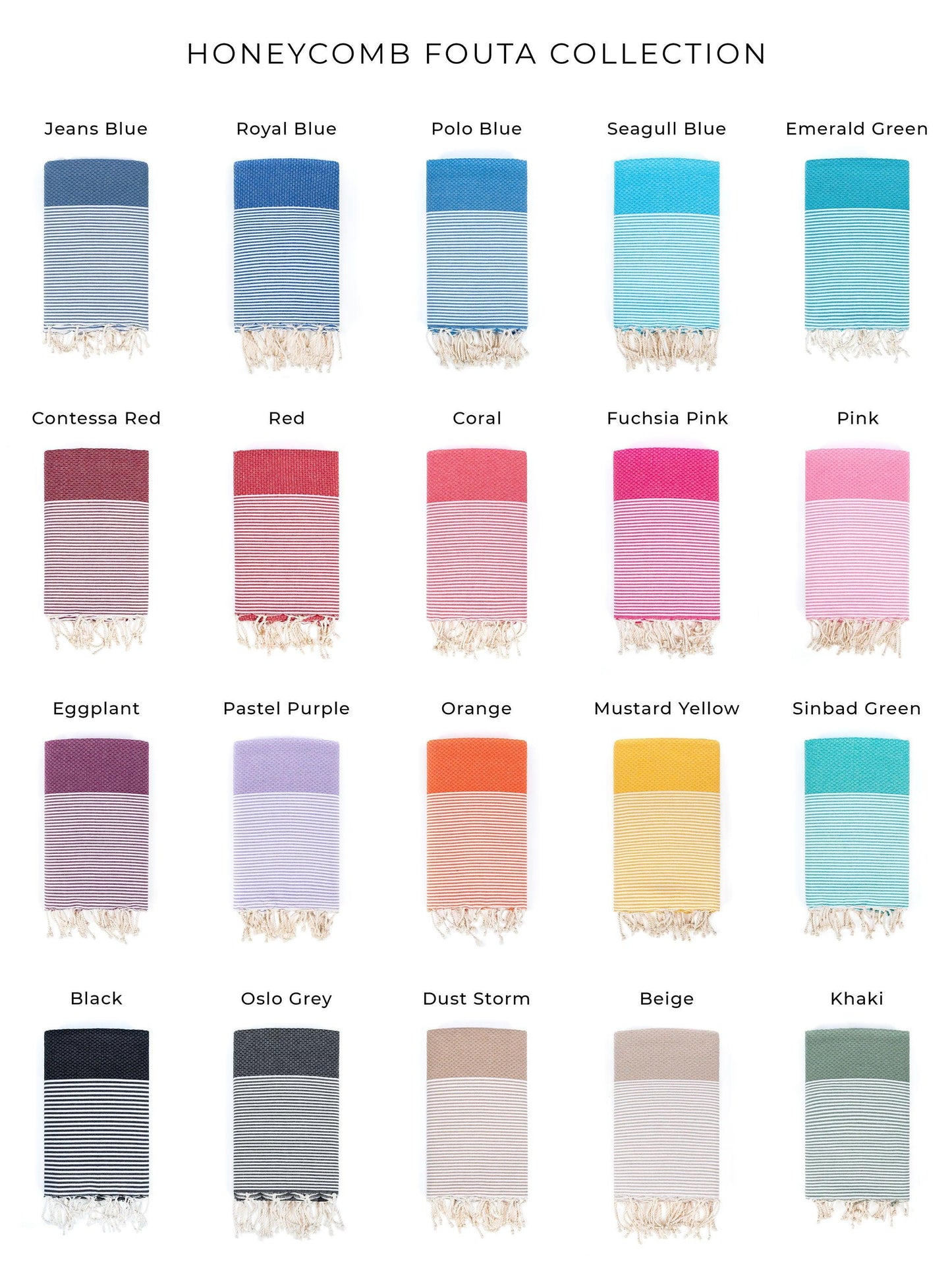 Honeycomb Hammam Towel - XXL - Darido