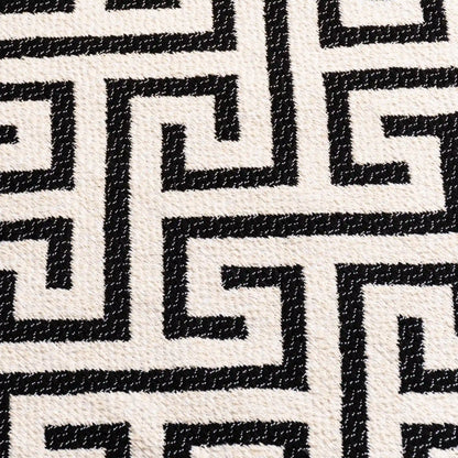 Tapis de Cuisine Carthage – Noir & Ivoire