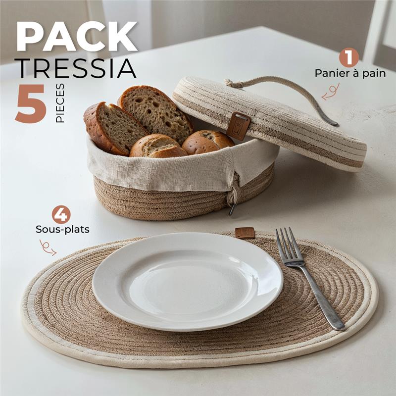 Set de Table en Fil Tressé Tressia