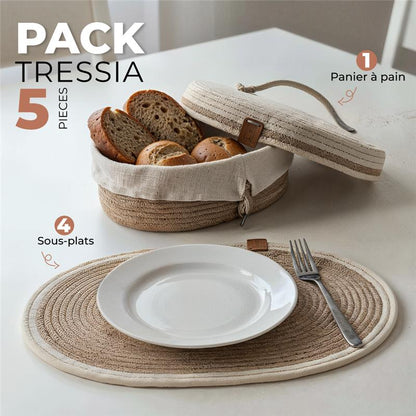 Set de Table en Fil Tressé Tressia