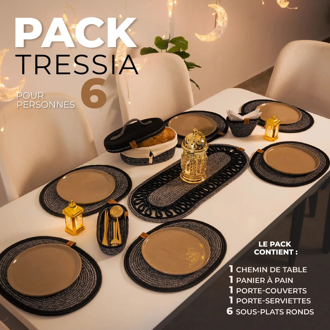 Set de Table en Fil Tressé Tressia