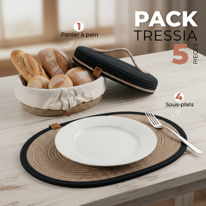 Set de Table en Fil Tressé Tressia