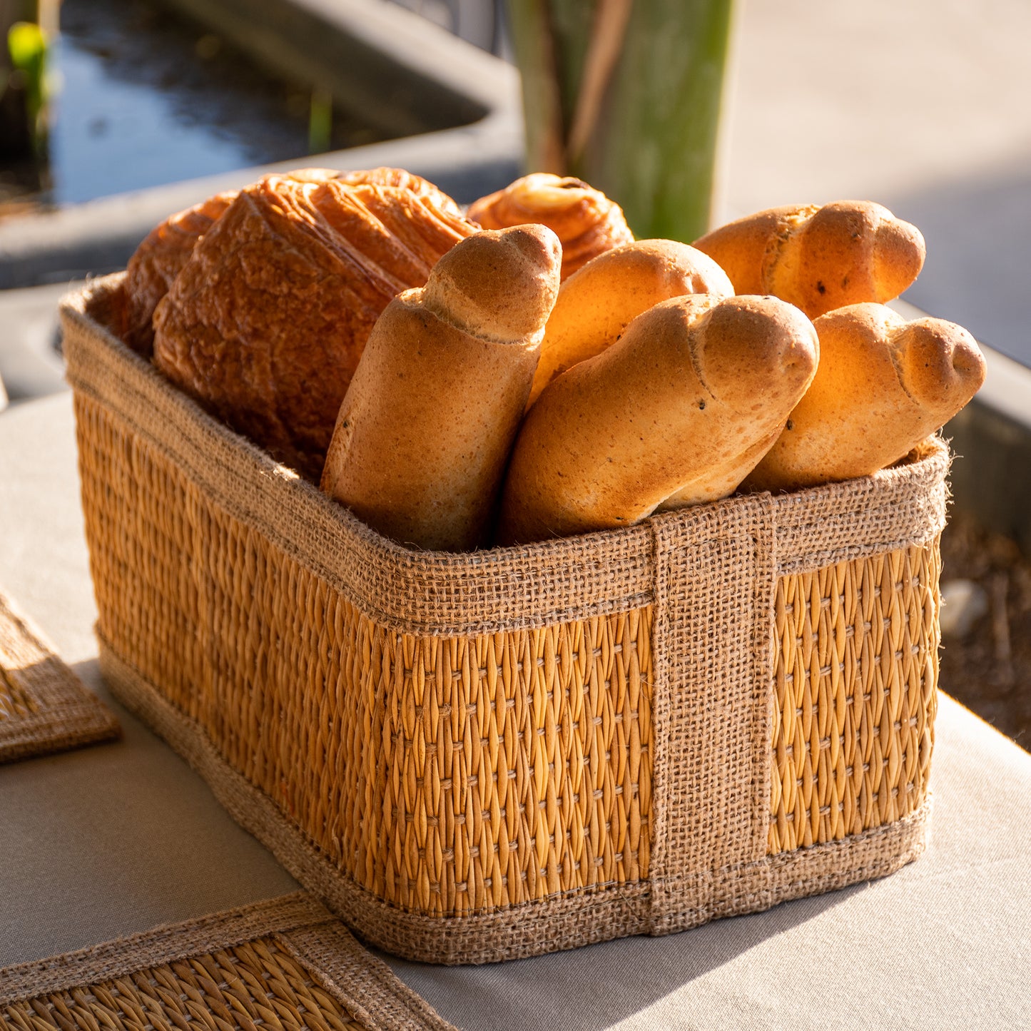 Paniers en smar (Toile de jute)