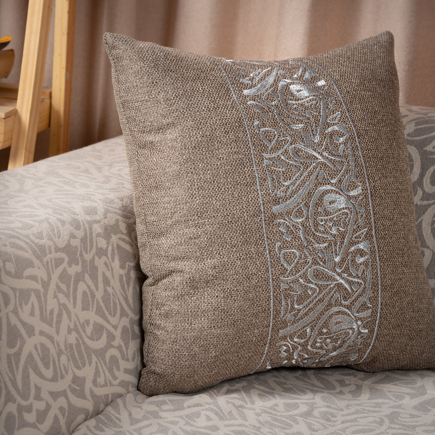 Housse de Coussin Calligraphie