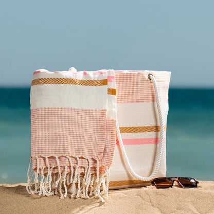 Sac de plage isotherme avec Fouta