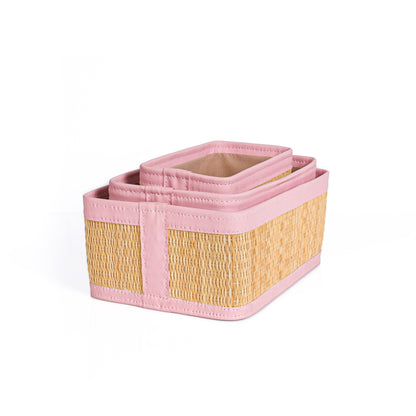 Serie de 3 Panier de rangement en smar