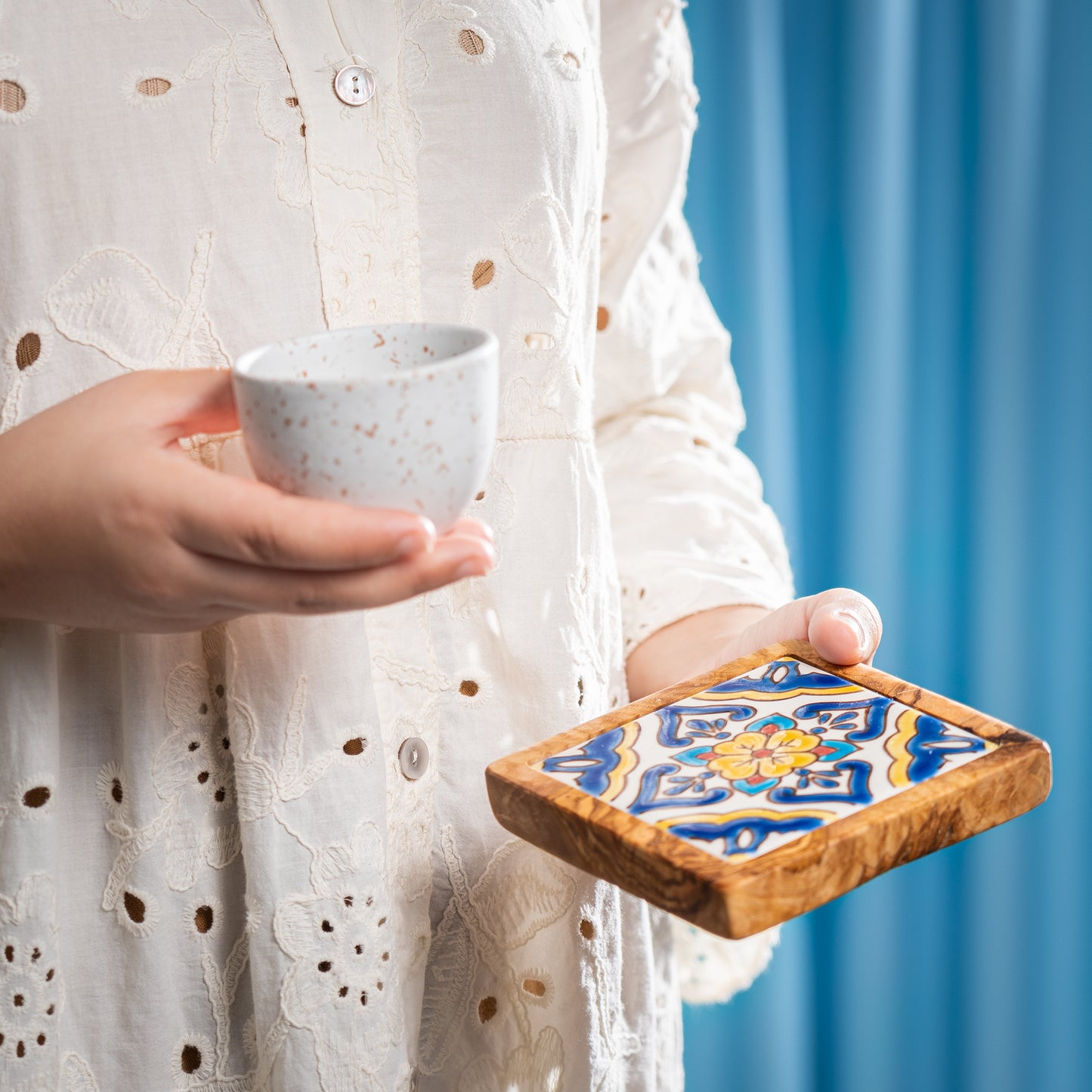 Plateau et sous tasse