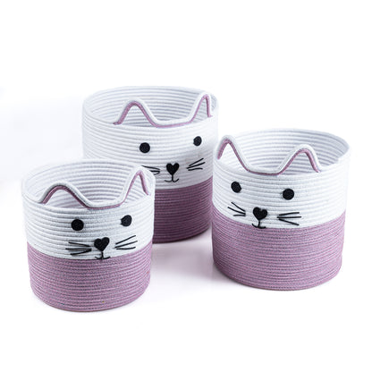 Pack Bébé Catty en corde de coton