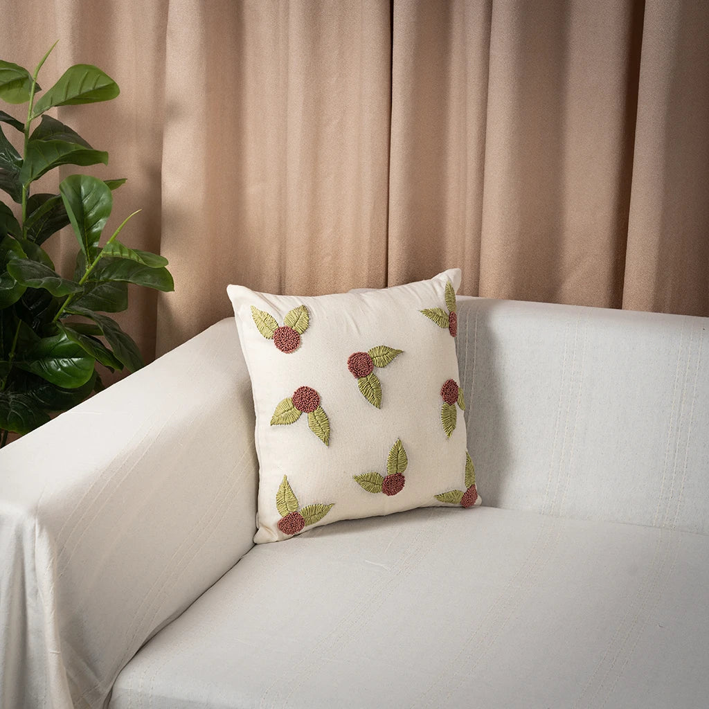 Housse de Coussin décoratif 3D - Hortensia