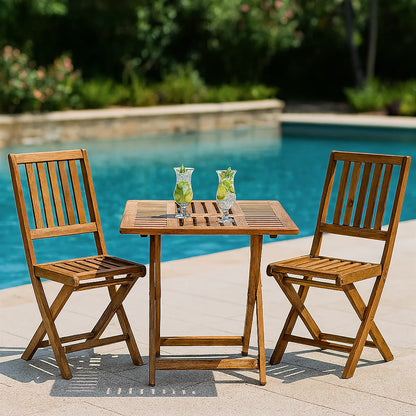 Pack Mobilier en Bois Rouge