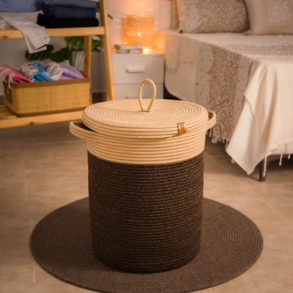 Paniers à Linge en fil tressé