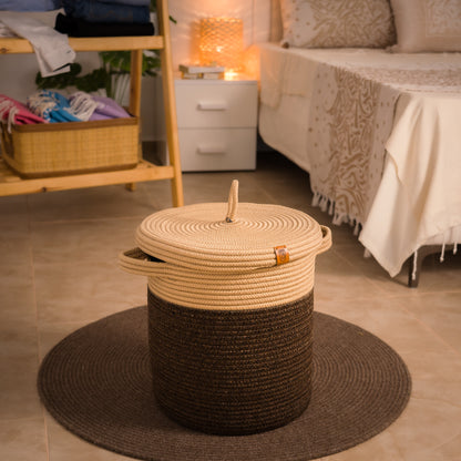 Paniers à Linge en fil tressé