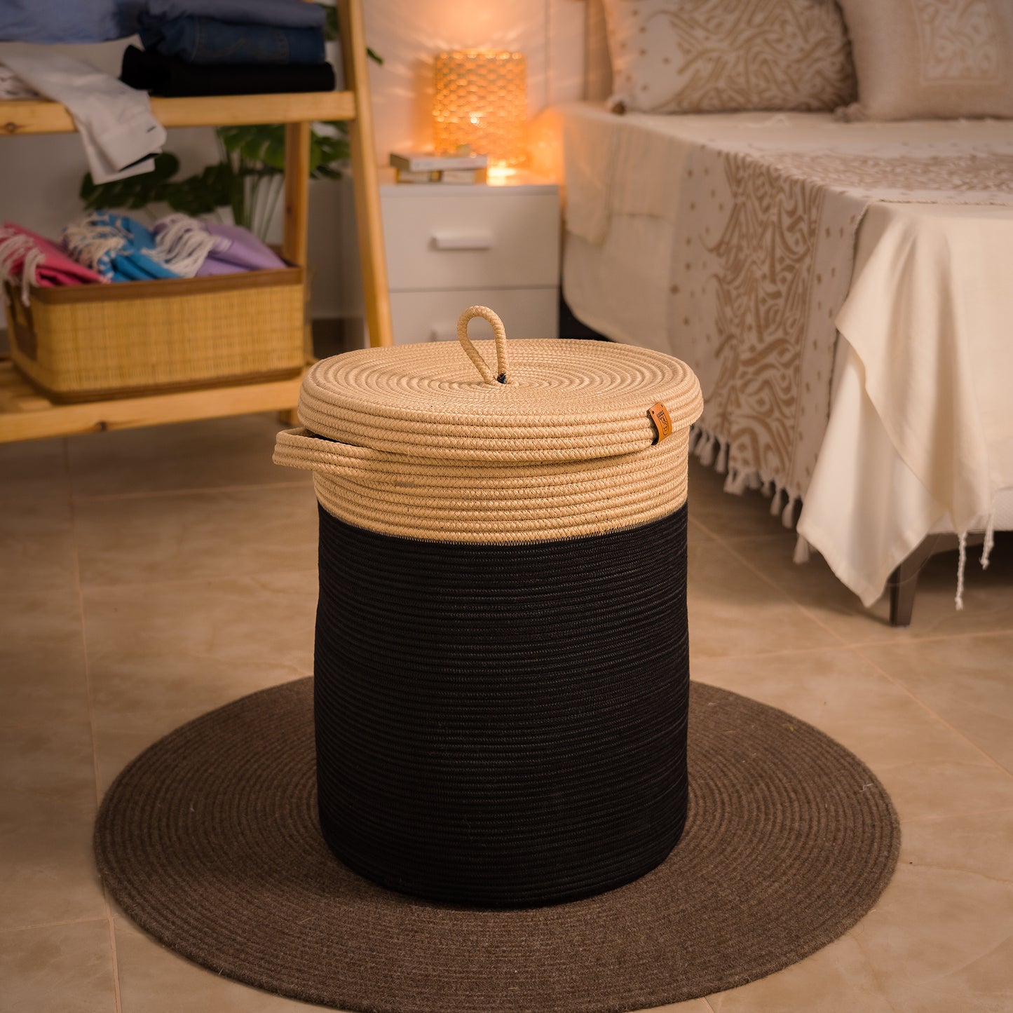 Paniers à Linge en fil tressé