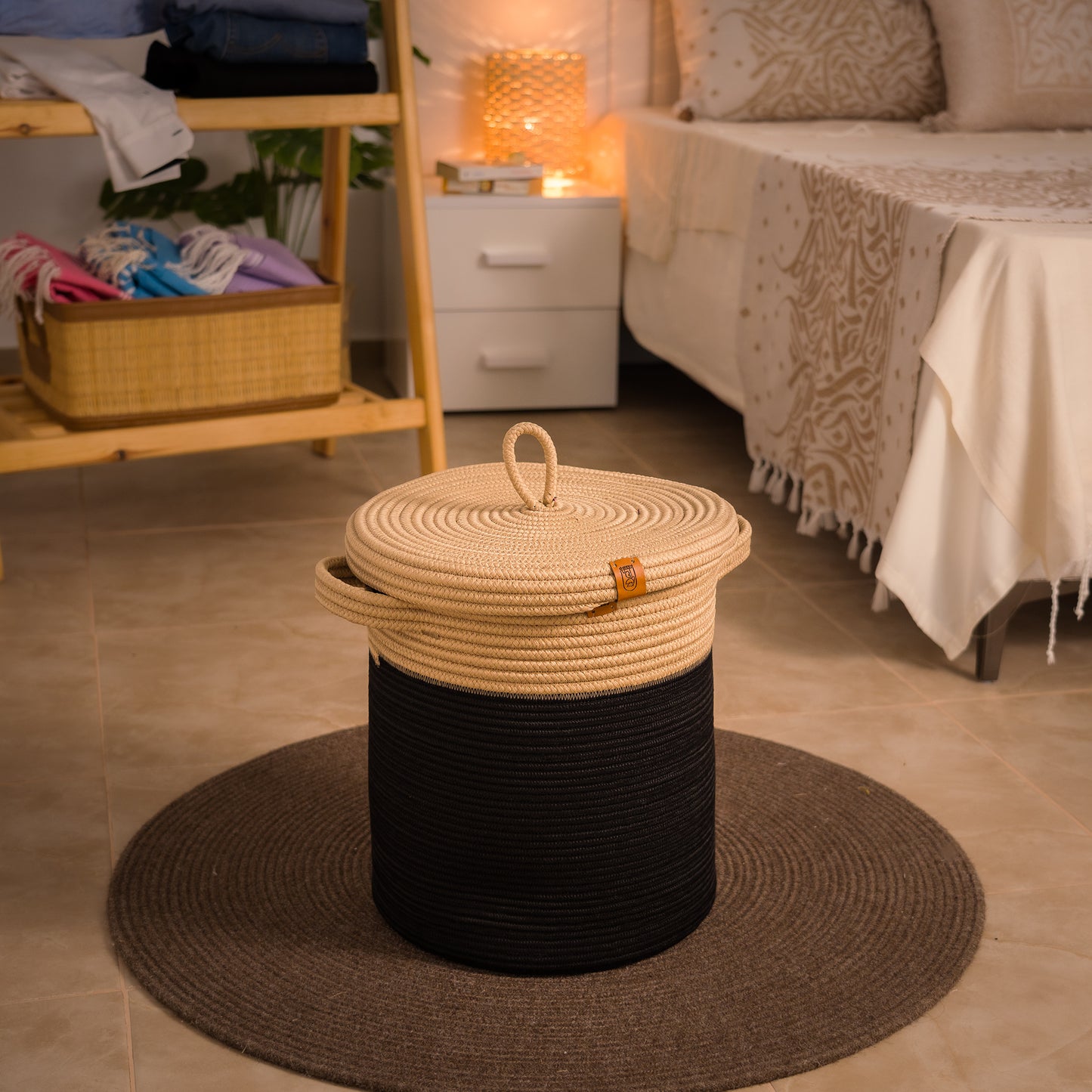 Paniers à Linge en fil tressé