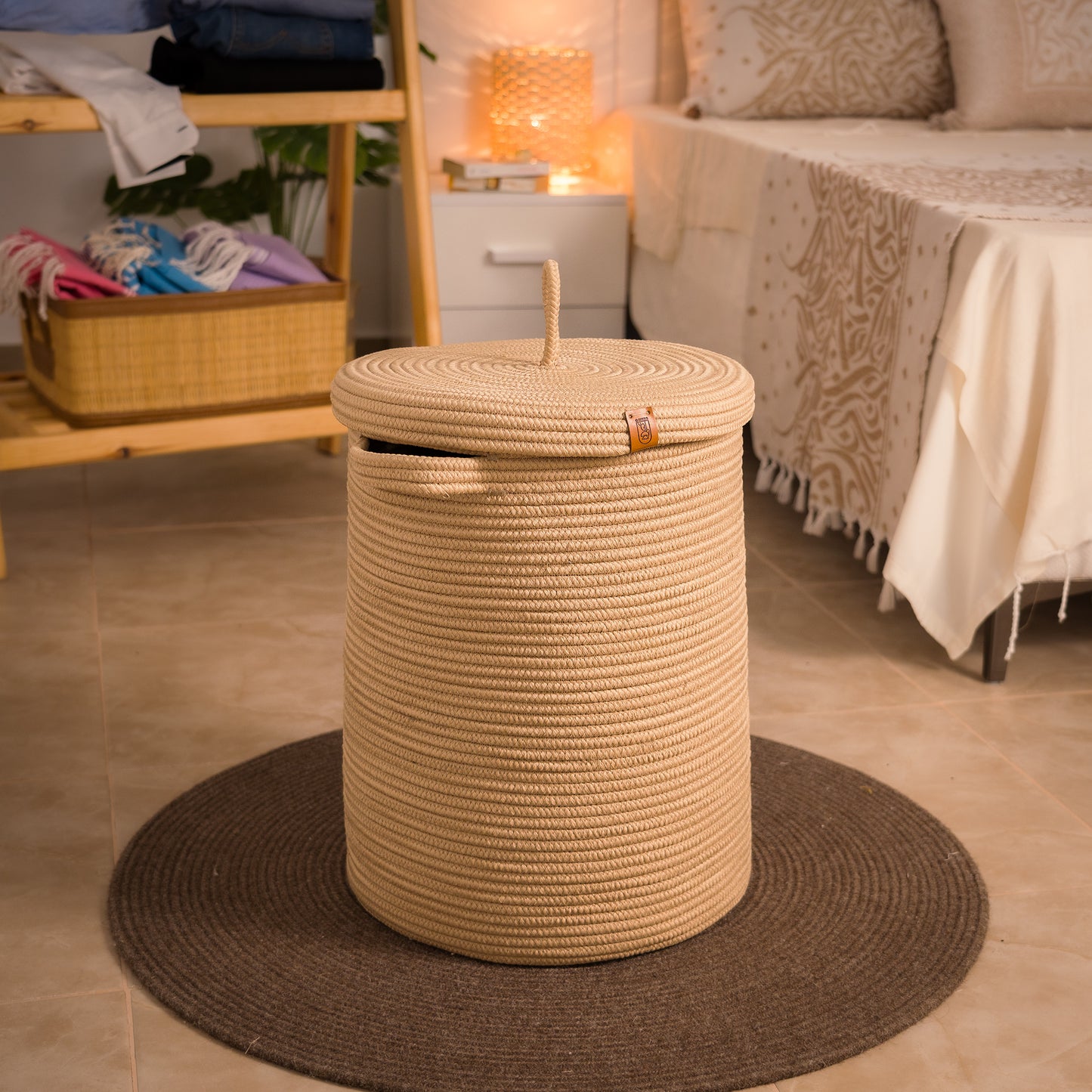 Paniers à Linge en fil tressé