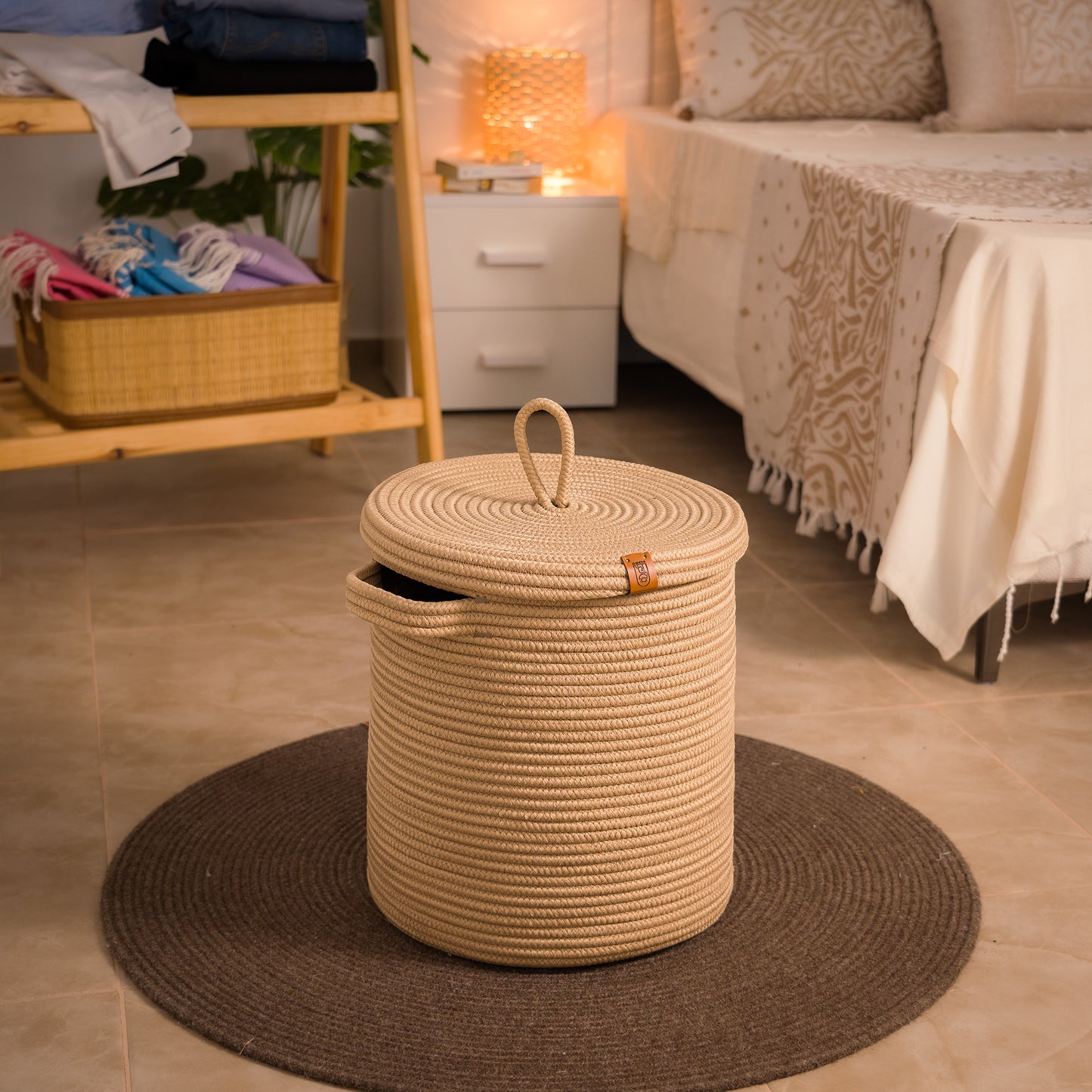 Paniers à Linge en fil tressé