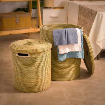 Série de 2 paniers a linge Halfa