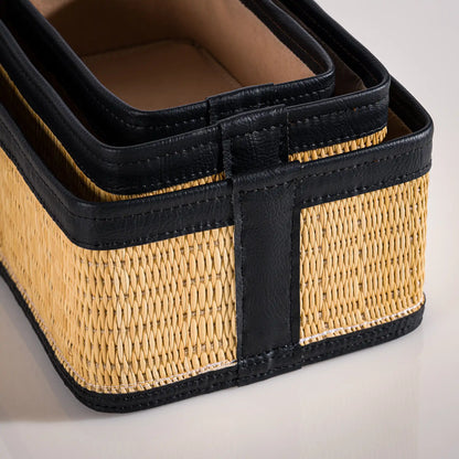 Serie de 3 Panier de rangement en smar