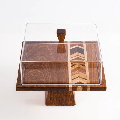 Présentoir en Bois & Plexiglas  Olya