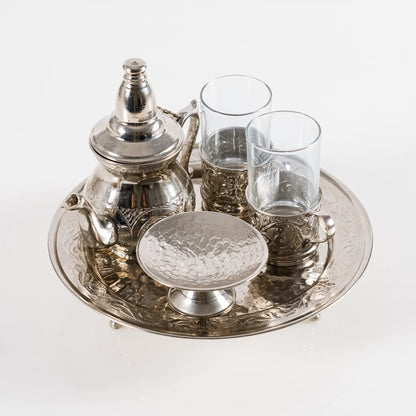 Service à Thé en Cuivre