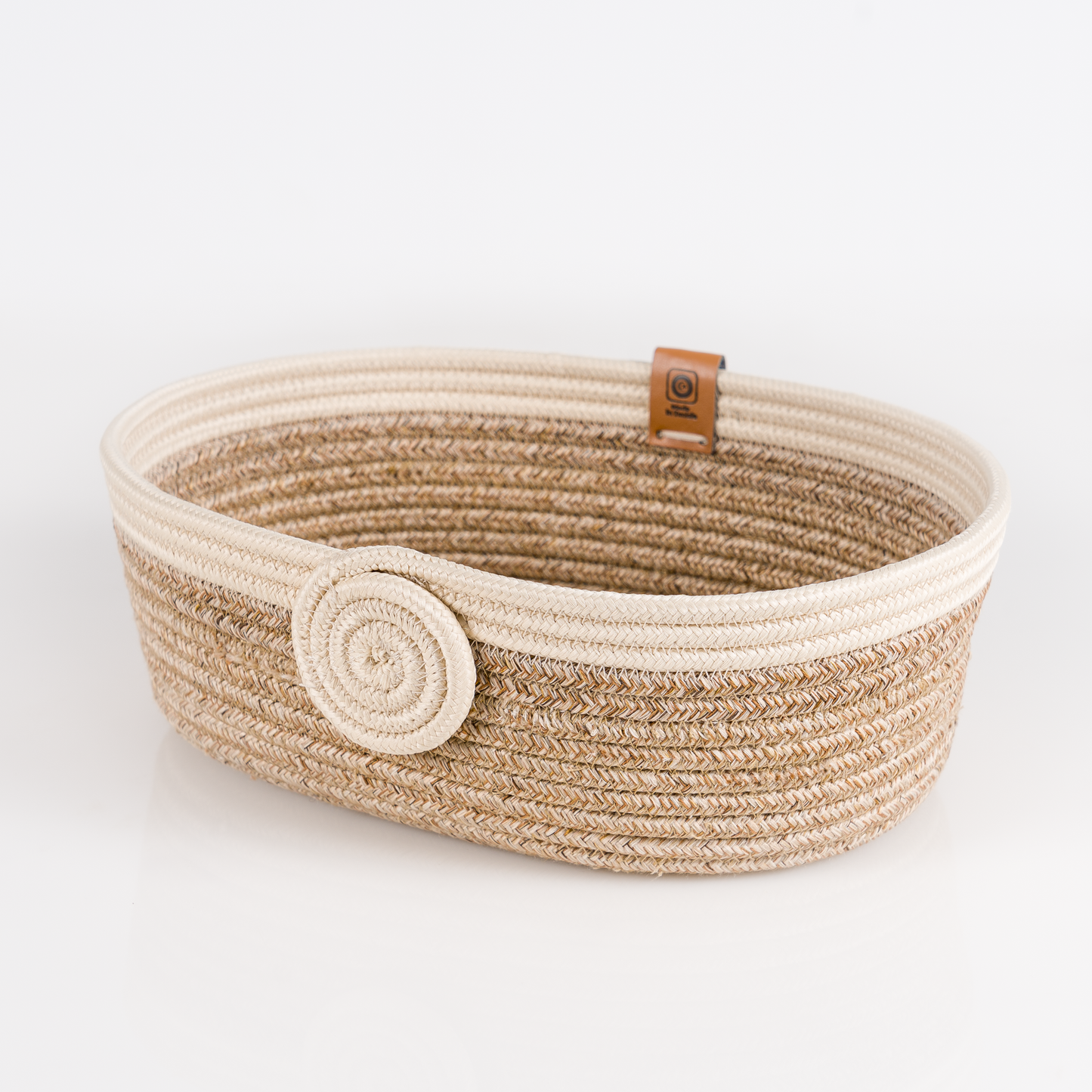 Paniers de rangement Organa  ensemble en fils de coton tressé à la main