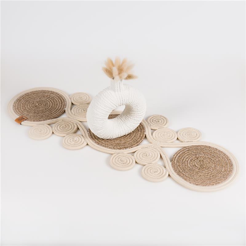 Ensemble décoratif en fils tressés Alias