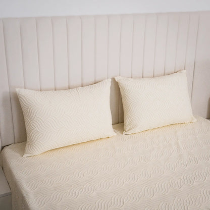 Parure de lit avec deux housses de coussins